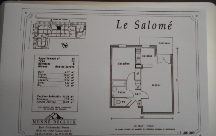 GL IMMOBILIER : Appartement | SAINT-GILLES (30800) | 42 m2 | 63 000 € 