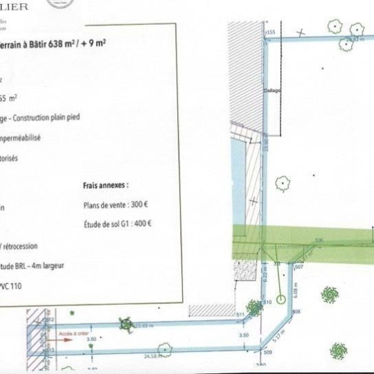  GL IMMOBILIER : Terrain | GENERAC (30510) | 0 m2 | 125 000 &euro; 