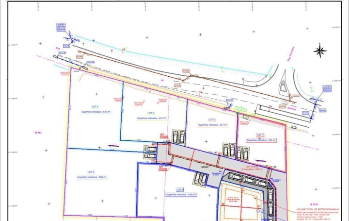 Terrain   SAINT-GILLES  694 m2 141 000 € 